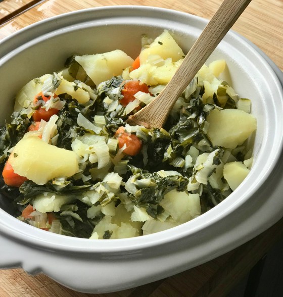 Acelgas y patatas Arguiñano