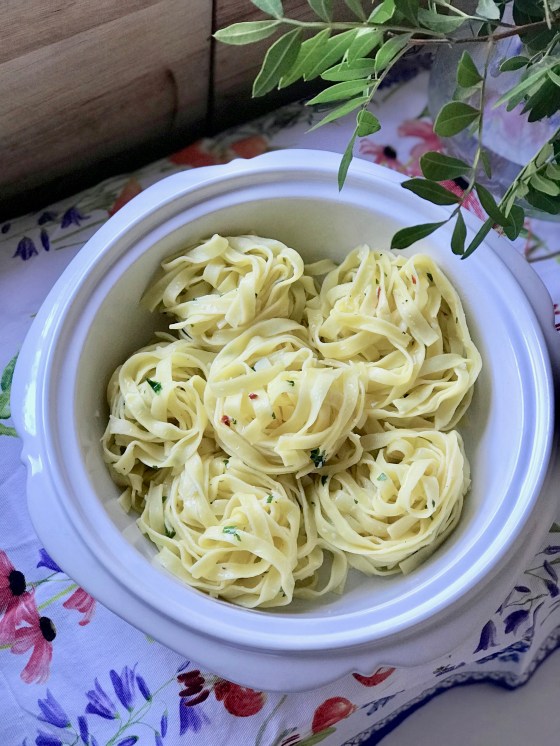 spaghetti agliolio