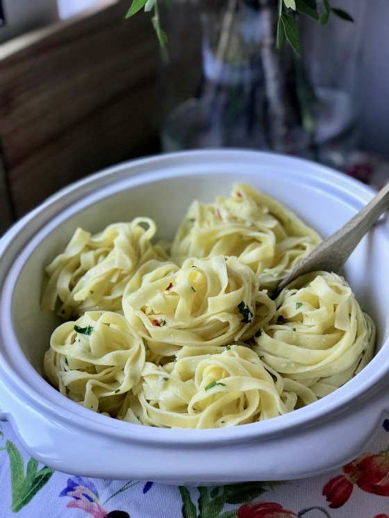 spaghetti agliolio